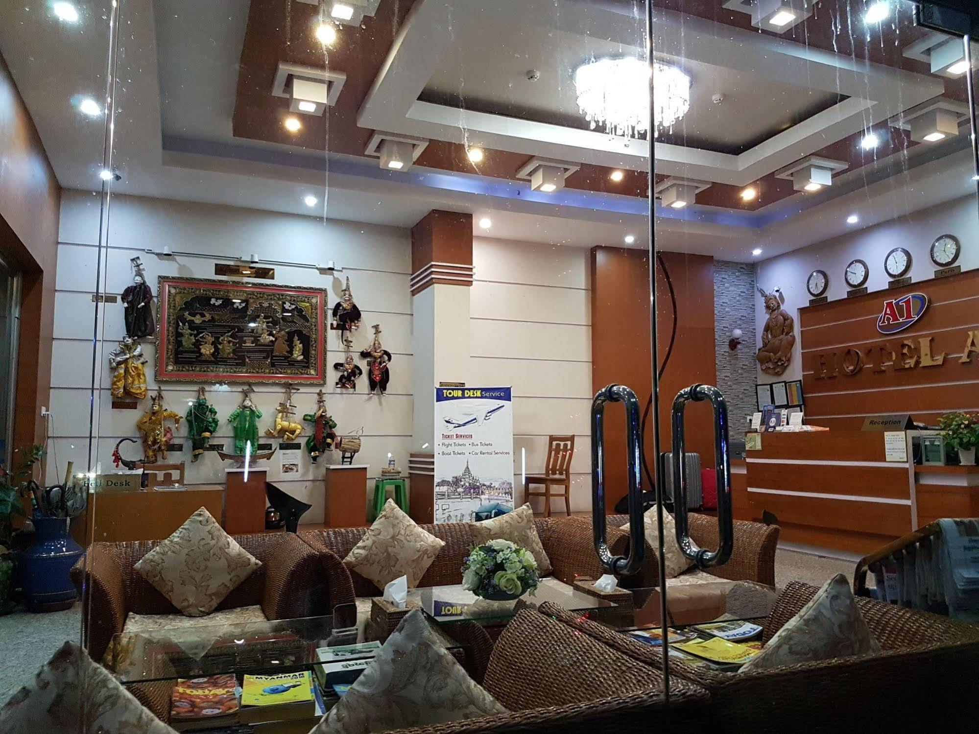 Hotel A1 Mandalay Bagian luar foto